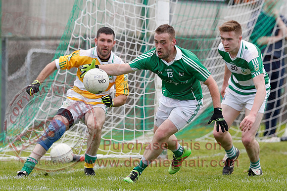 Roslea (4-14) V Teemore (0-09) in Senior GAA Football League Division 1.