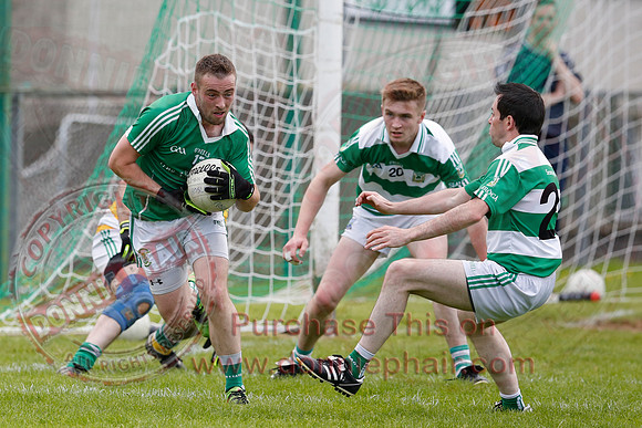 Roslea (4-14) V Teemore (0-09) in Senior GAA Football League Division 1.
