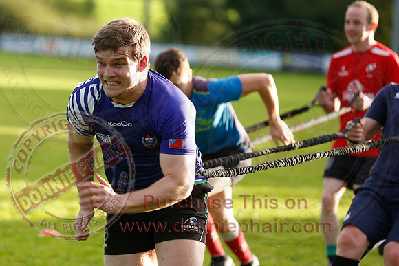 Clogher Valley Rugby Training Session.