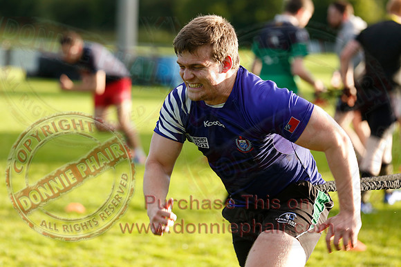 Clogher Valley Rugby Training Session.