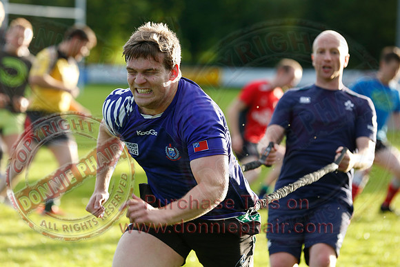 Clogher Valley Rugby Training Session.