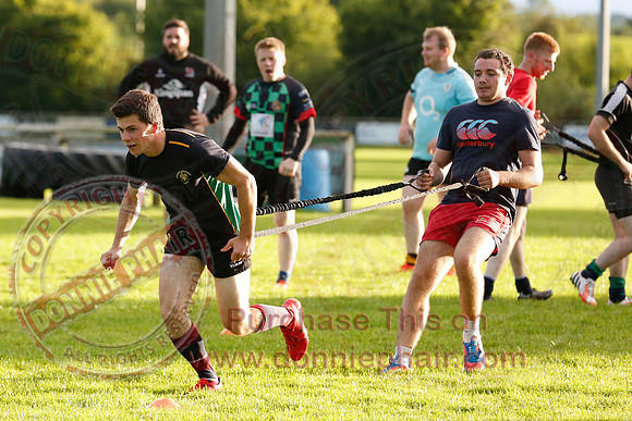 Clogher Valley Rugby Training Session.