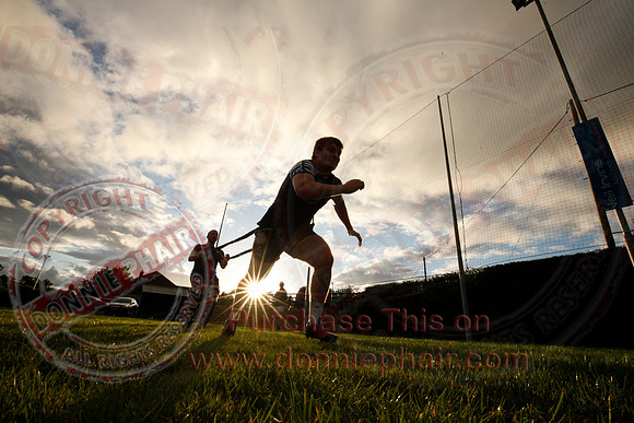 Clogher Valley Rugby Training Session.