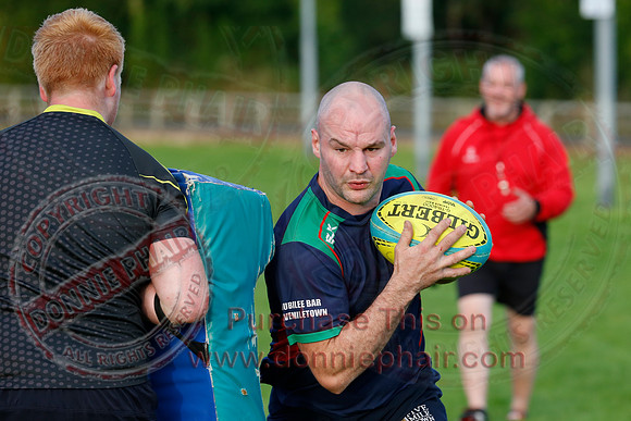 Clogher Valley Rugby Training Session.