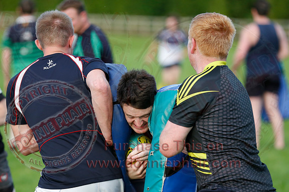 Clogher Valley Rugby Training Session.