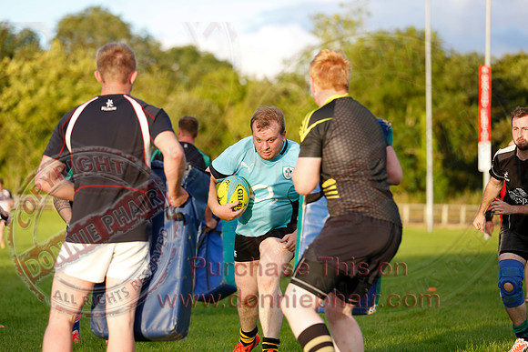 Clogher Valley Rugby Training Session.