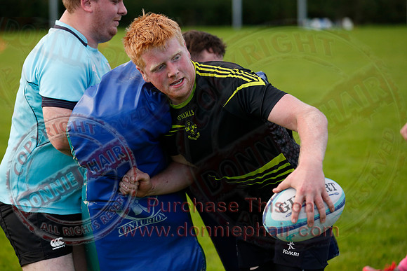 Clogher Valley Rugby Training Session.