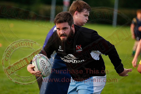 Clogher Valley Rugby Training Session.