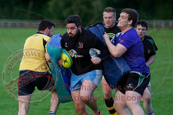 Clogher Valley Rugby Training Session.