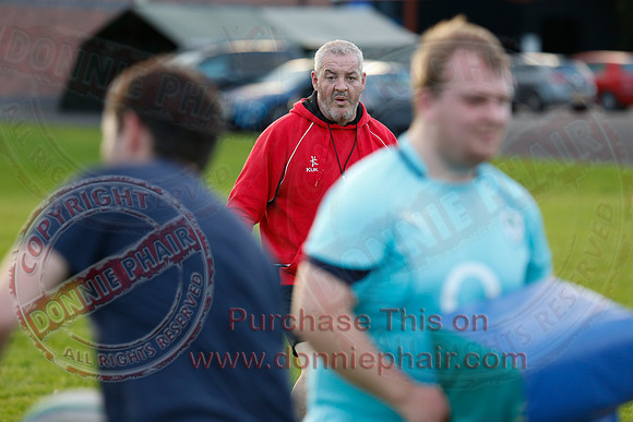 Clogher Valley Rugby Training Session.