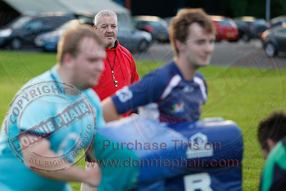 Clogher Valley Rugby Training Session.
