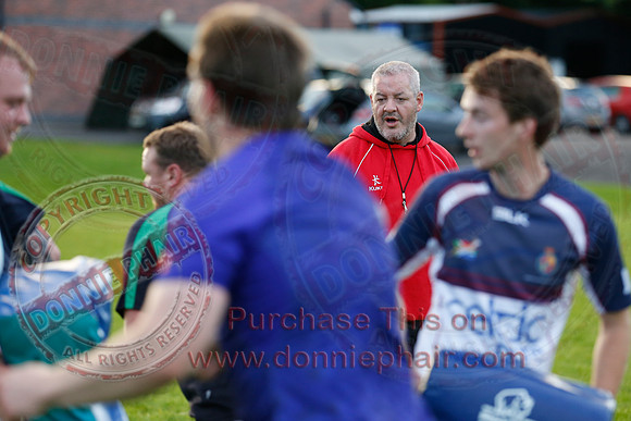 Clogher Valley Rugby Training Session.