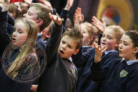 Community Carol Service in St. Mary's Hall, Tempo.