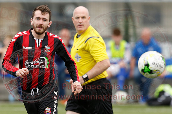 Enniskillen Athletic (5) V Drumquin United (0) in Fermanagh and Western Division Three.