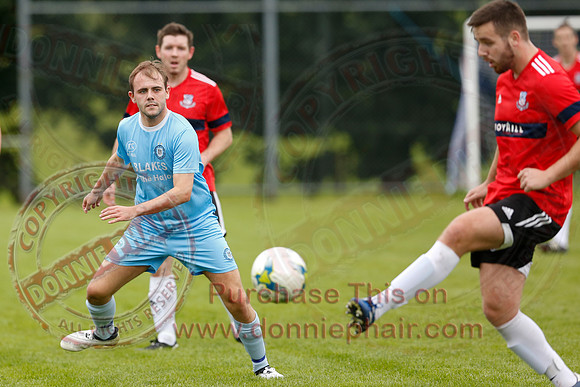 Lisbellaw (3) V Enniskillen Town (1) in Mercer Cup.