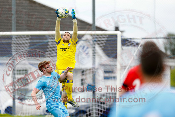 Lisbellaw (3) V Enniskillen Town (1) in Mercer Cup.