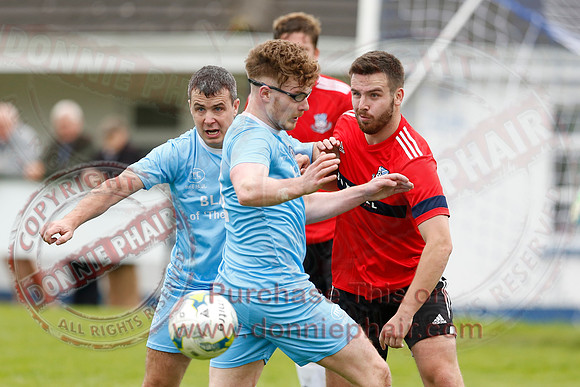 Lisbellaw (3) V Enniskillen Town (1) in Mercer Cup.