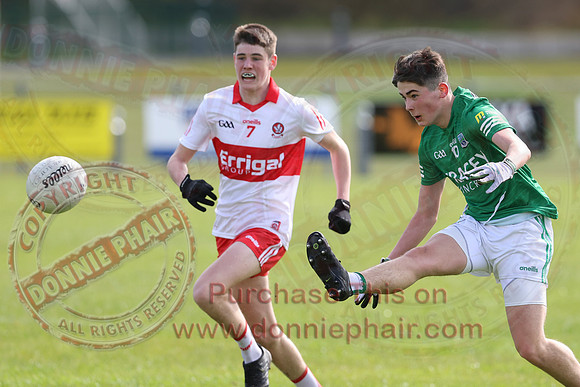 Fermanagh (0-08) V Derry (1-13) in Ulster Minor GAA Football League-31