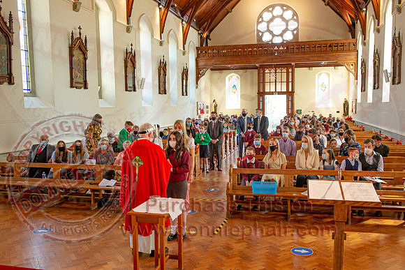 Confirmation in The Holy Cross Church Lisnaskea-17