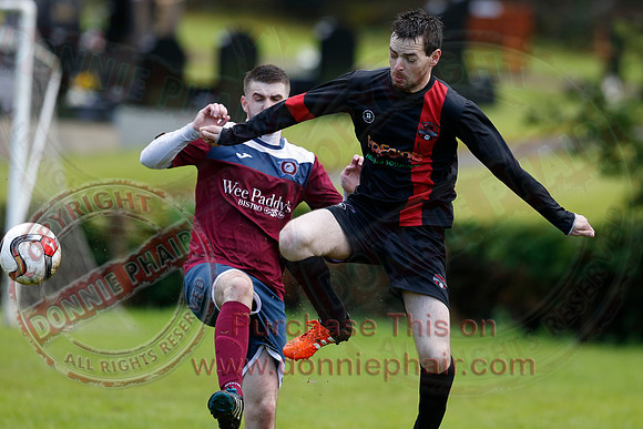 Fivemiletown Reserve (0) V Knockmenagh (6) in IFA Junior Cup Round One.
