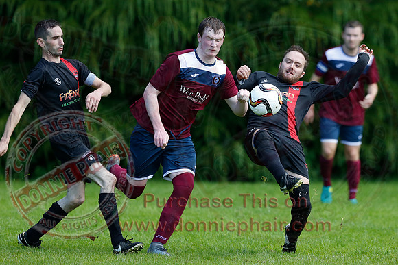 Fivemiletown Reserve (0) V Knockmenagh (6) in IFA Junior Cup Round One.