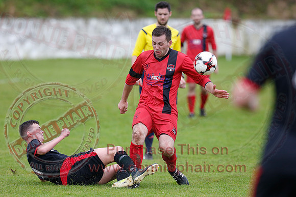 Fivemiletown (0) V Crewe United (1) in Mid Ulster Intermediate A.