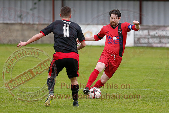 Fivemiletown (0) V Crewe United (1) in Mid Ulster Intermediate A.
