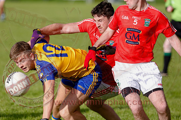 Enniskillen Gaels (1-16) V Newtownbutler (1-10) in Intermediate GAA Football Championship Play Off Semi-Final.