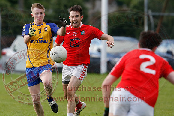 Enniskillen Gaels (1-16) V Newtownbutler (1-10) in Intermediate GAA Football Championship Play Off Semi-Final.