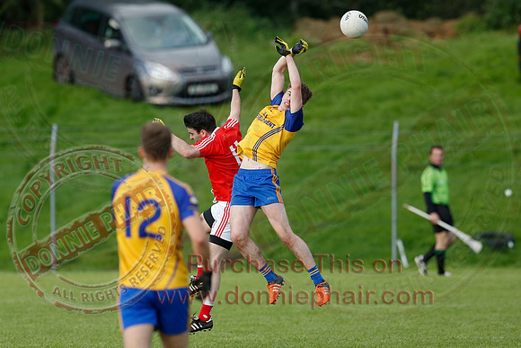 Enniskillen Gaels (1-16) V Newtownbutler (1-10) in Intermediate GAA Football Championship Play Off Semi-Final.