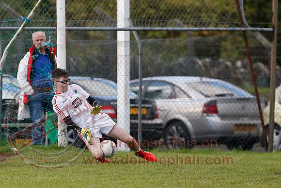 Enniskillen Gaels (1-16) V Newtownbutler (1-10) in Intermediate GAA Football Championship Play Off Semi-Final.