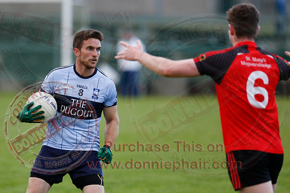 Belcoo (2-14) V Maguiresbridge (2-10) in Intermediate GAA Football Championship Play Off Semi-Final.