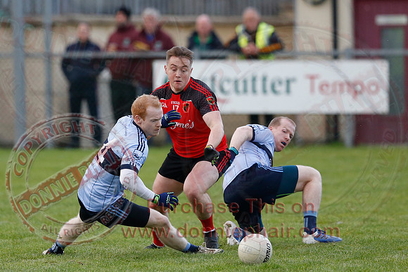 Belcoo (2-14) V Maguiresbridge (2-10) in Intermediate GAA Football Championship Play Off Semi-Final.