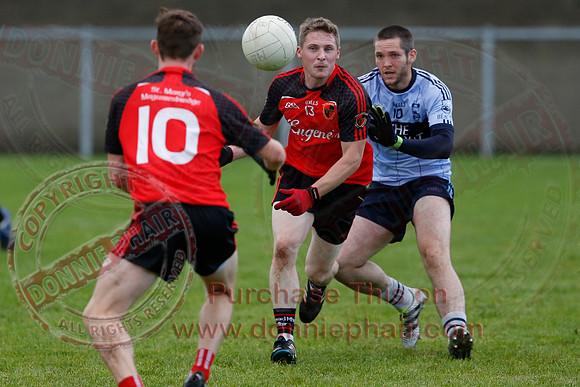 Belcoo (2-14) V Maguiresbridge (2-10) in Intermediate GAA Football Championship Play Off Semi-Final.