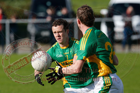 Irvinestown (1-16) V Derrylin (0-05) in Intermediate GAA Football Championship Play Off Semi-Final.