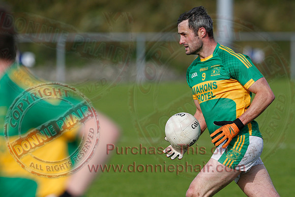 Irvinestown (1-16) V Derrylin (0-05) in Intermediate GAA Football Championship Play Off Semi-Final.