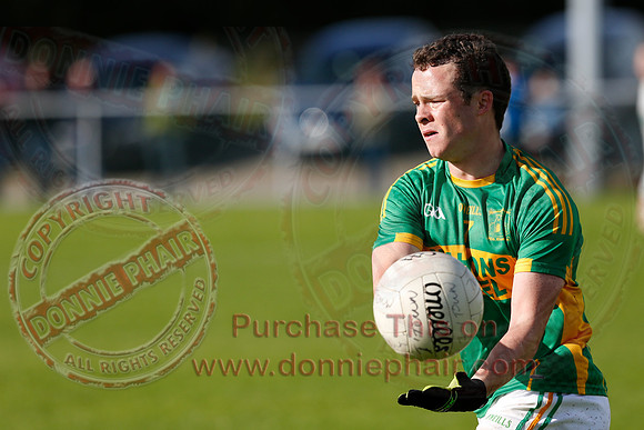 Irvinestown (1-16) V Derrylin (0-05) in Intermediate GAA Football Championship Play Off Semi-Final.