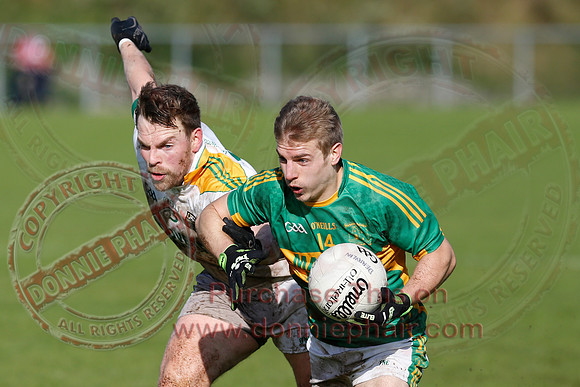 Irvinestown (1-16) V Derrylin (0-05) in Intermediate GAA Football Championship Play Off Semi-Final.