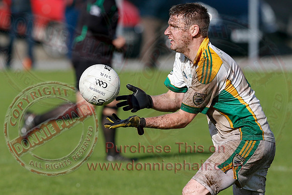 Irvinestown (1-16) V Derrylin (0-05) in Intermediate GAA Football Championship Play Off Semi-Final.