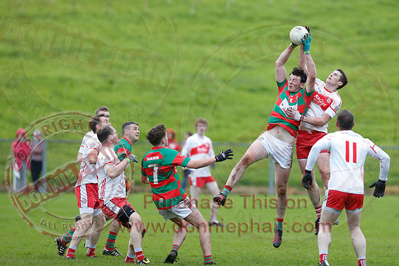 Lisnaskea (2-10) V St. Pat's Donagh (2-09) in Intermediate GAA Football Championship Play Off Semi-Final.