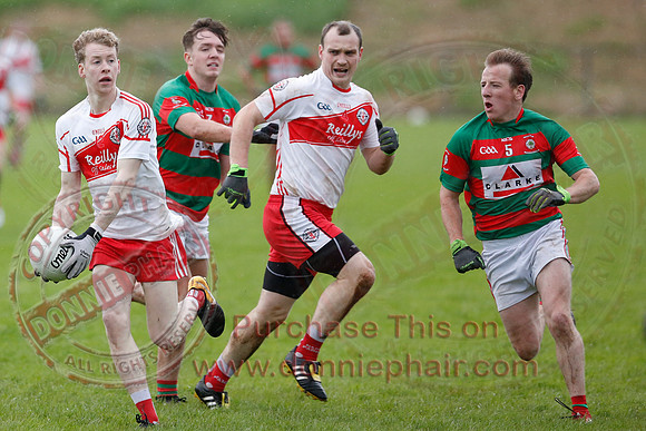 Lisnaskea (2-10) V St. Pat's Donagh (2-09) in Intermediate GAA Football Championship Play Off Semi-Final.