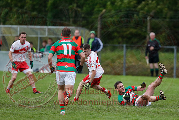 Lisnaskea (2-10) V St. Pat's Donagh (2-09) in Intermediate GAA Football Championship Play Off Semi-Final.