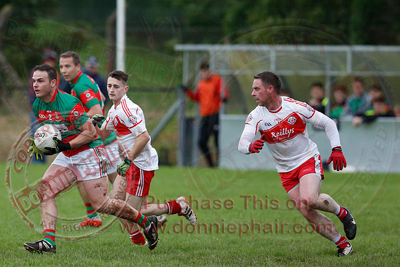 Lisnaskea (2-10) V St. Pat's Donagh (2-09) in Intermediate GAA Football Championship Play Off Semi-Final.