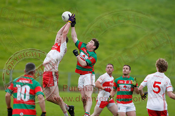 Lisnaskea (2-10) V St. Pat's Donagh (2-09) in Intermediate GAA Football Championship Play Off Semi-Final.