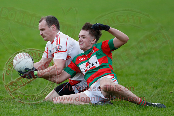 Lisnaskea (2-10) V St. Pat's Donagh (2-09) in Intermediate GAA Football Championship Play Off Semi-Final.