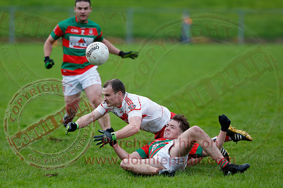 Lisnaskea (2-10) V St. Pat's Donagh (2-09) in Intermediate GAA Football Championship Play Off Semi-Final.