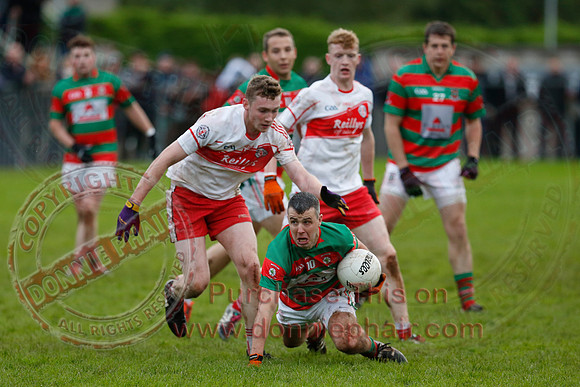 Lisnaskea (2-10) V St. Pat's Donagh (2-09) in Intermediate GAA Football Championship Play Off Semi-Final.