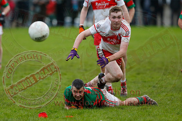 Lisnaskea (2-10) V St. Pat's Donagh (2-09) in Intermediate GAA Football Championship Play Off Semi-Final.