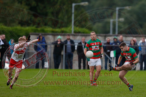Lisnaskea (2-10) V St. Pat's Donagh (2-09) in Intermediate GAA Football Championship Play Off Semi-Final.