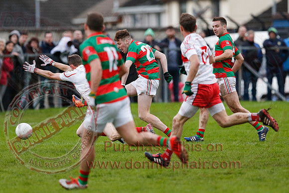 Lisnaskea (2-10) V St. Pat's Donagh (2-09) in Intermediate GAA Football Championship Play Off Semi-Final.